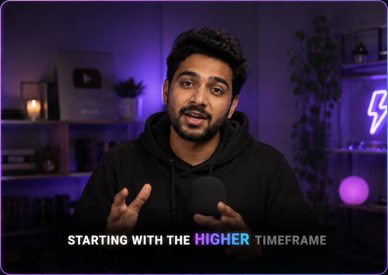 Karaoke-style animated captions synced to voiceover — ViStudioAI Studio
